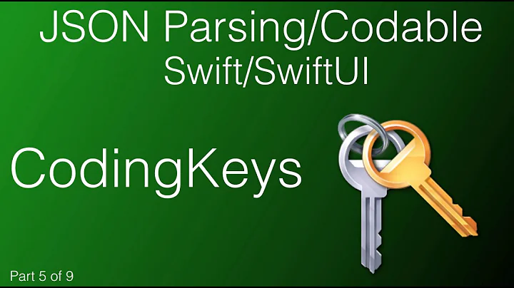 5. JSON CodingKeys - Swift