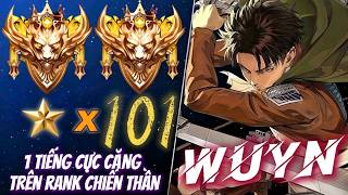 ( Solo Rank ) Tổng Hợp Những Trận Đấu Cùng Con Bài Tủ Nakroth Trên Rank Chiến Thần 100* Của Wuyn