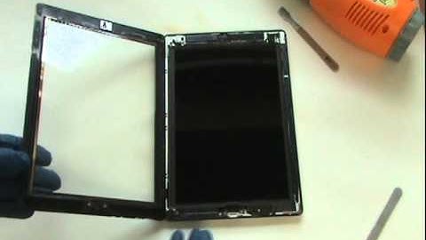 iPad 3 Screen Repair Tutorial Replace Cracked Glass | GadgetMenders.com