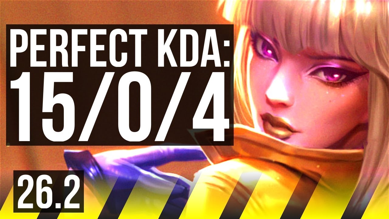 KAI'SA & Rell vs LUX & Seraphine (ADC) | Perfect KDA: 15/0/4 | EUW Master | 26.2