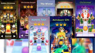 Rolling Sky All Christmas Levels 20162019 100% Clear All Crowns & Gems