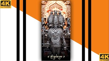 Shree guru Dev Datta 4K Fullscreen Whatsapp Status 2021 | Gurudev Dattatray Maharaj Status|Digambara