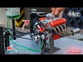 Tiny But Powerful V8 Gasoline Engine 44cc Assembly