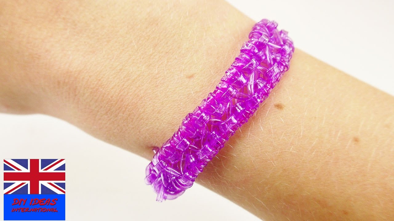 Scoubidou bracelet. Tutorial: How to make another variaty bracelet? 