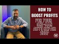 How to boost profits for your oneman auto repair shop