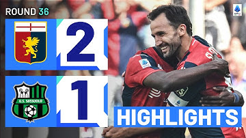 GENOA-SASSUOLO 2-1 | HIGHLIGHTS | Own Goal Seals I Neroverdi