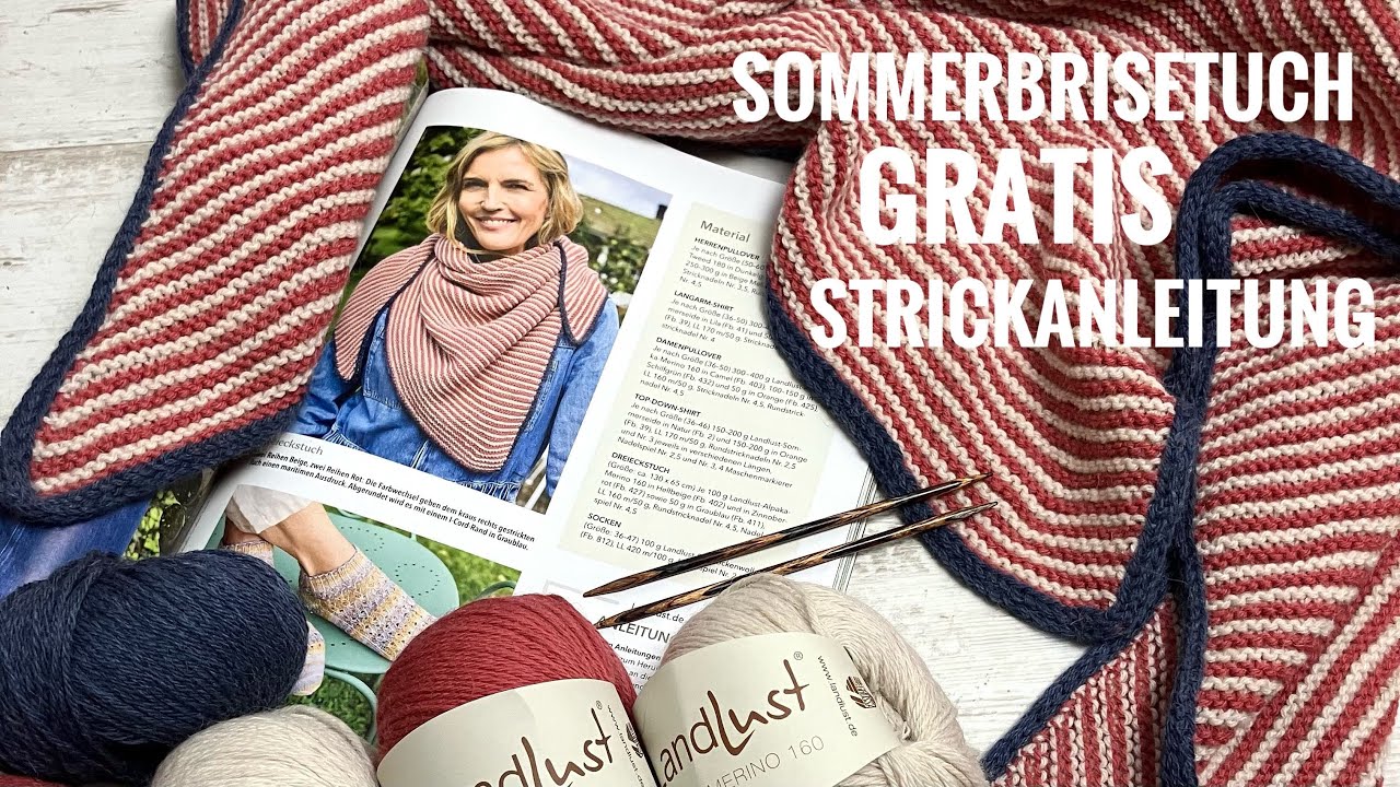 Sommerbrisetuch NEU mit LandLust-Garn von LANAGROSSA