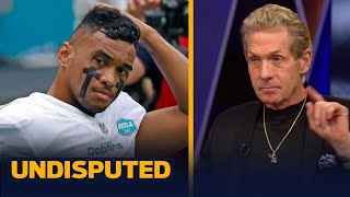 Skip Bayless on Brian Flores' comments denying that Dolphins are auditioning Tua | NFL | UNDISPUTED