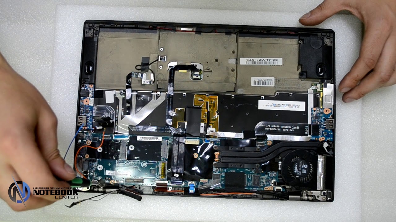 Lenovo X1 Carbon - Disassembly and cleaning