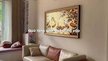 Tranh Sơn Mài Phong Thủy Dát Vàng – Quà Tặng Sếp, Lãnh Đạo Cao Cấp