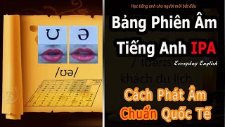 Phát âm tiếng anh 44 âm IPA || cách phát âm chuẩn quốc tế