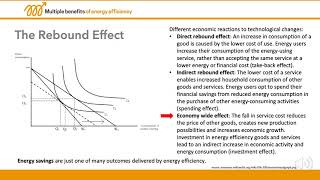 Multiple Benefits of Energy Efficiency (Part 1/3)