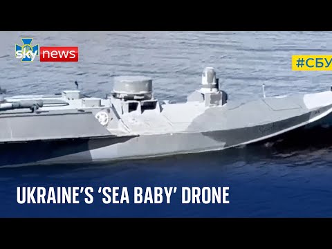 Ukraine War: 'Sea Baby' drone used to attack Crimean bridge