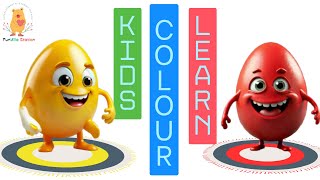 Colors names - Learn Colors - Color Songs -color mixing - Kids vocab - English educational video