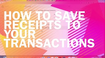 How to Save a Receipt to a Transaction in Google Sheets