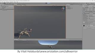 Prew Animation Unity Samurai Girl