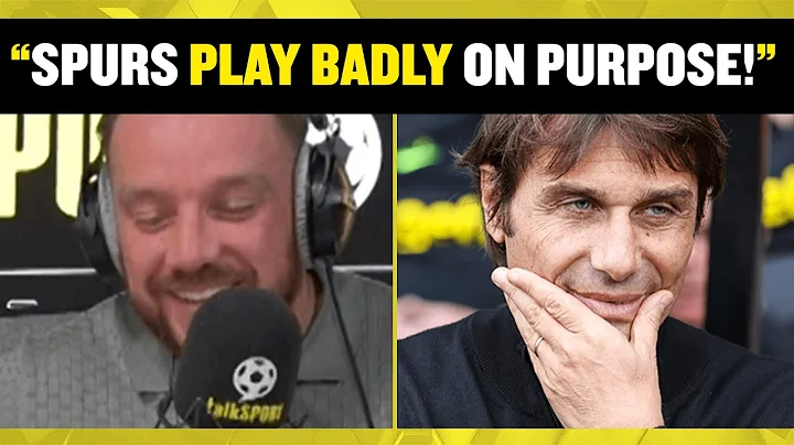 I'VE WORKED IT OUT!  This Tottenham fan says Antonio Conte's team play badly on purpose...