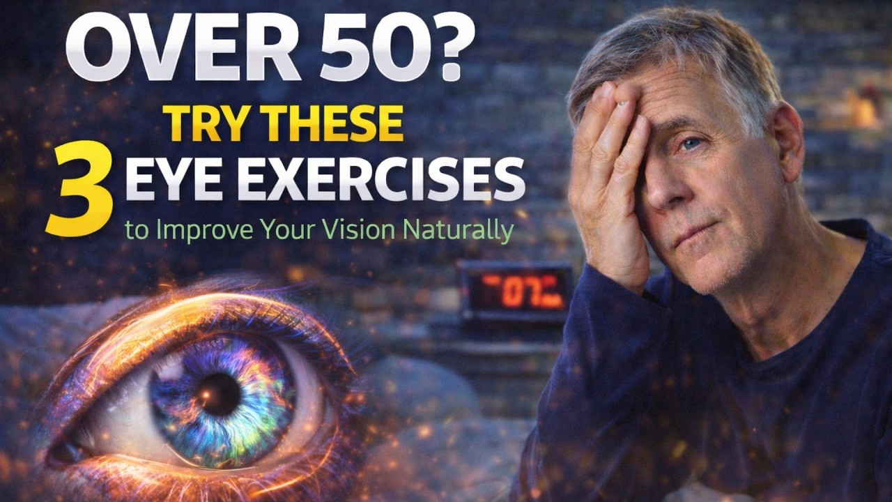 Over 50? Try These 3 Eye Exercises to Improve Your Vision Naturally