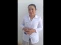 CDI Sosa, Testimonio de estudiante de enfermería de 1er año agradecida. Estado Barinas