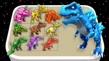 Dinosaur Cristal Merge Master - Merge Dinosaur Master, een nieuw tijdperk van het Cristal Dinosau...