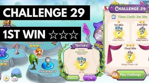 Merge Magic Challenge 29 • 2m21s On 1st Win ☆☆☆