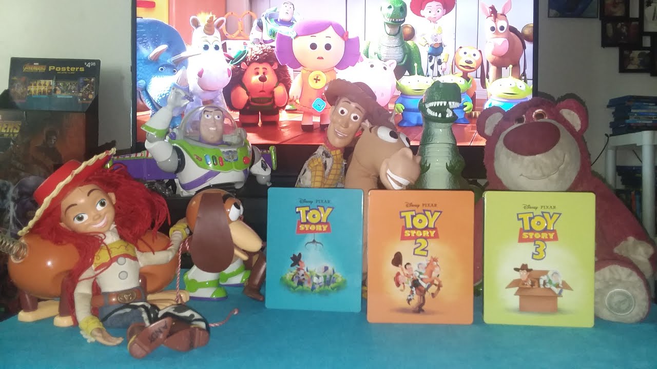 Toy Story 1 2 & 3 4k Bluray Steelbook Best Buy YouTube