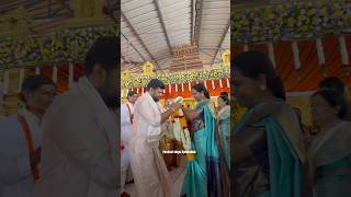 Kalvakuntla Kavitha with husband at Sri Rama Navami celebrations✨#kalvakuntlakavitha #sriramanavami
