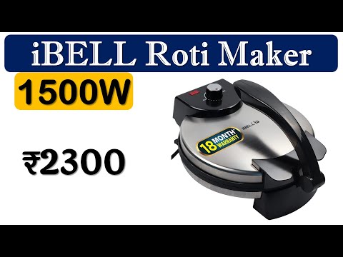 ЁЯФеiBELL 1500W Roti Maker Review тЦ║рдЖрдЗрдмреЗрд▓ рд░реЛрдЯреА рдореЗрдХрд░ тЦ║Best Electric Roti Maker тЦ║Roti Maker Best Machine