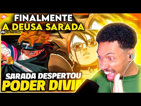 🔥SARADA RAINHA🔥REACT Boruto Two Blue Vortex Capítulo 21 | EI NERD |