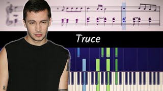Download lagu How To Play Piano Part Of Truce By Twenty One Pilots mp3
