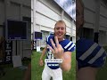 sorry guys #pranked #indianapoliscolts #nfl #colts #football#prank #mediaday #stopwatch #3seconds
