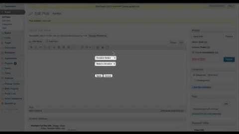 Smart Donations.- Adding Donation Buttons To Posts