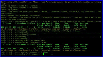 How To Install Ruby on Rails with rvm And Create a Test Application on OpenSUSE Leap 42 2
