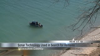 Sonar boat searches Lake Michigan for missing woman's remains