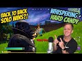 ASMR Gaming: Fortnite | Back to Back Solo Wins?! 🤯🤯 - Hard Candy + Whispering 😴