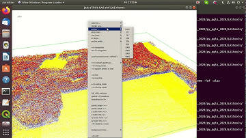 QGIS---LAStools + LIDAR 1
