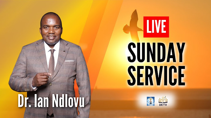 Live Sunday Service with Dr. Ian Ndlovu | 15 June 2025