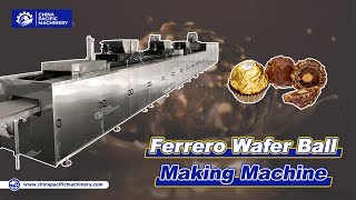 Famous Ferrero Wafer Ball|Crispy Wafer Ball|Chocolate Wafer Ball|Ferrero Waffle Ball Making Machine Profile