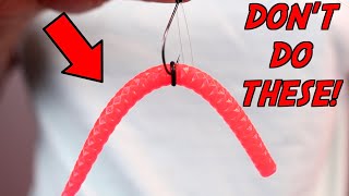 3 Wacky Rig MISTAKES That Are COSTING You Fish!