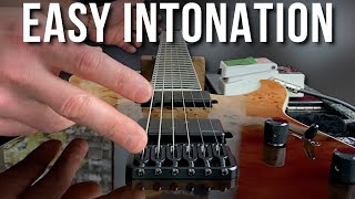 🎸How To Intonate An Electric Guitar