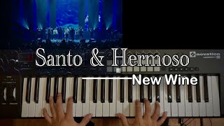 Video thumbnail of "Santo & Hermoso (Holy & Beautiful) - NEW WINE - Piano Cover 2022"