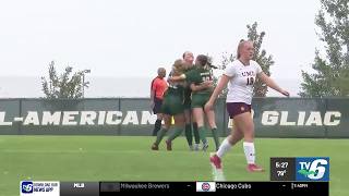Northern Michigan womens soccer opens season with two thrilling victories
Northern Michigan womens soccer opens season with two thrilling victories
For more Local News from WLUC: https://www.uppermichiganssource.com/
For more YouTube Content: https://www.youtube.com/channel/UC0VdQ0qx4RpethtRWqjkSCA Northern Michigan womens soccer opens season with two thrilling victories