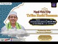 Live Ngaji Nata Urip Ta&#39;lim Rutin Senenan | 23 Dzulqo&#39;dah 1444 H / 12 Juni 2023 M