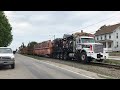 CSX Tie Unloading Train in Hanover