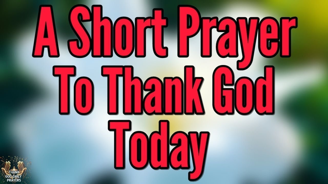 LORD, I Am Grateful for Your Blessings 🙏 | Powerful Morning Prayer  | Morning Prayer For Today