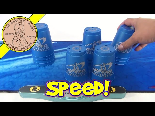 Speed Stacks Stack Mat, Timer and 12 Official WSSA Blue Cups, 2005 