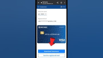 Hdfc Bank Credit Card Statement Download Online #shorts #youtubeshorts #ytshorts