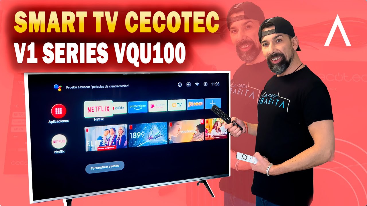 ✓Smart TV Cecotec V1 series VQU100 ➤ Opiniones después de probarla 