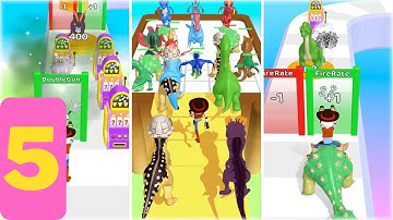 Monster Catch Run Funny Gameplay Walkthrough Part 5 (Android, iOS)