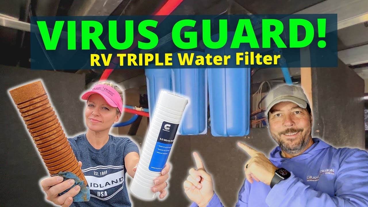 Clearsource Ultra RV Water Filter System with VirusGuard - Ultra Protection Against Viruses, Bacteria & Cysts